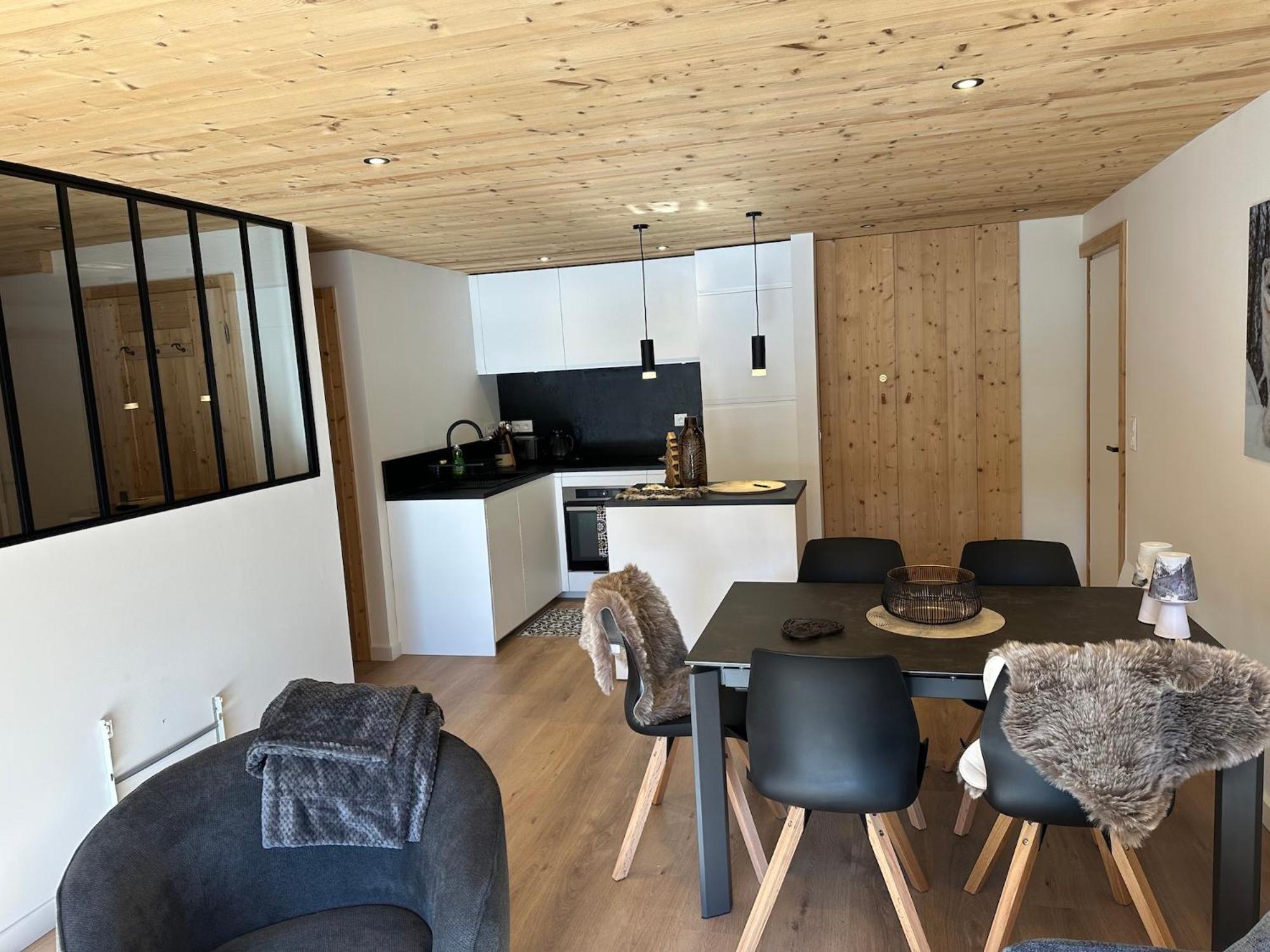 Apartamento Les Loups Blancs Courchevel Exterior foto